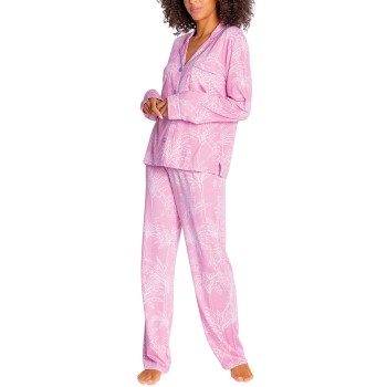 PJ Salvage Playful Prints Pyjama Rosa Large Dame