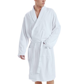 Resteröds Organic Cotton Bathrobe Hvid økologisk bomuld S/M Herre