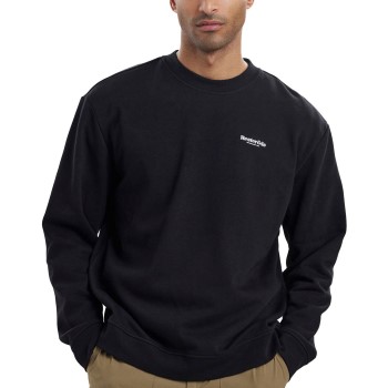 Se Resteröds Regular Crewneck Sweatshirt Sort Medium Herre ved Timarco