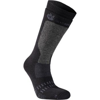 Seger Strømper Alpine Plus Protection Sock Sort merinould Str 37/39