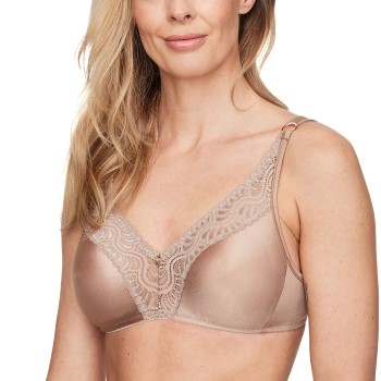 Swegmark Bh Glitter Soft Bra Lysbrun  B 90-95 Dame