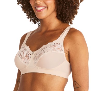 Swegmark Bh Support Soft Bra Beige B 80 Dame