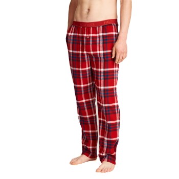 Se Tommy Hilfiger Flannel PJ Pant Rød Medium Herre ved Timarco