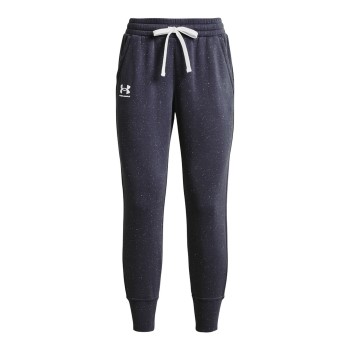 Under Armour Rival Fleece Jogger Pants Mørkgrå  Large Dame