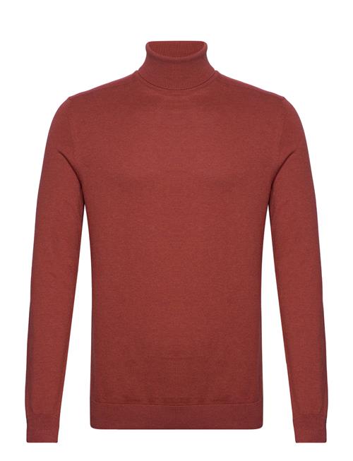 Selected Homme Slhberg Roll Neck Noos Selected Homme Burgundy