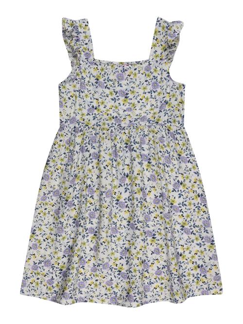 Vero Moda Girl Kjole 'IRIS LEA'  navy / lemon / lilla / hvid