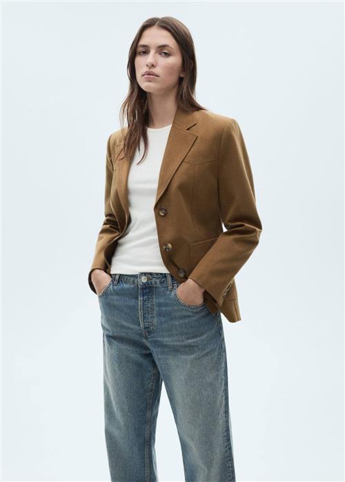 Se MANGO Blazer 'WENDY'  brun ved About You