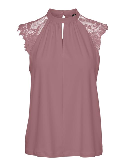 Se VERO MODA Bluse 'Milla'  gammelrosa ved About You