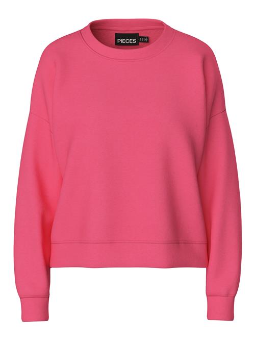 PIECES Sweatshirt 'PCCHILLI'  hindbær