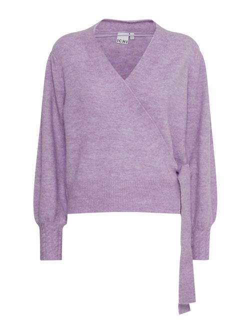 ICHI Cardigan  lilla-meleret