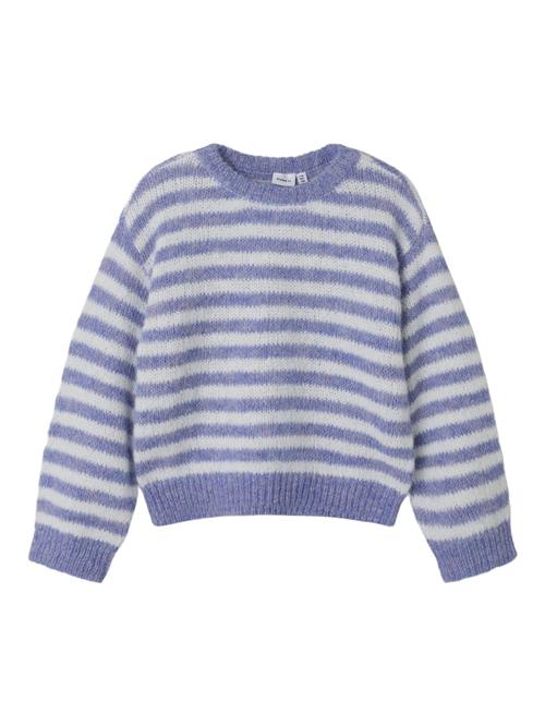 NAME IT Pullover  blå / hvid