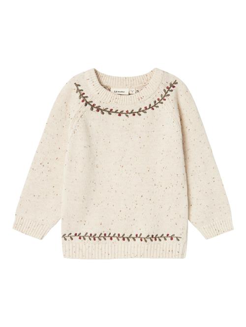 NAME IT Pullover  brun / vinrød / hvid