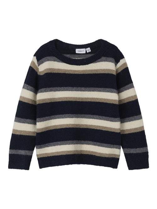 Se NAME IT Pullover  beige-meleret / navy / grå ved About You