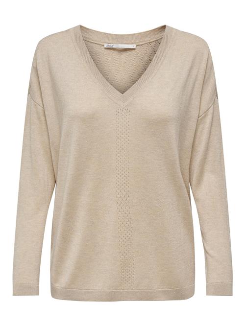 Se ONLY Pullover 'ABELLA'  mørkebeige ved About You