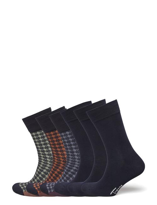 TOPECO Socks 6-P, Bamboo, Navy 115A244145 6 Pc/Pack TOPECO Black