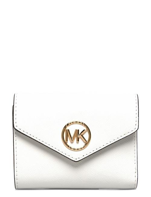 Michael Kors Md Env Trifold Michael Kors White