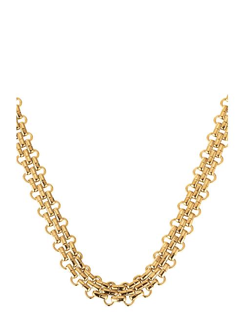 By Jolima Jackie Necklace, Gold By Jolima Gold