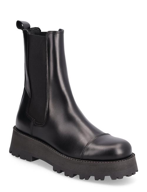 Selected Femme Slfcora Toe Cap Boot B Noos Selected Femme Black