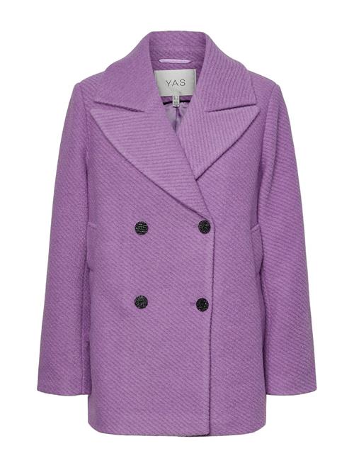 Yasinferno Wool Mix Jacket YAS Purple