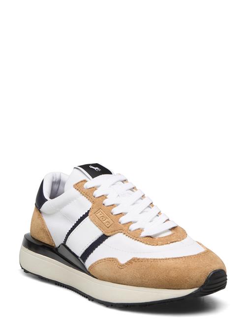 Polo Ralph Lauren Train 89 Leather & Oxford Sneaker Polo Ralph Lauren White