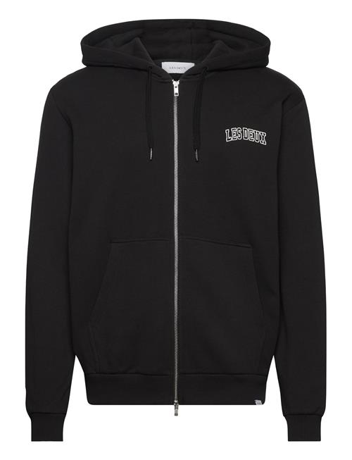 Les Deux Blake Zipper Hoodie Les Deux Black