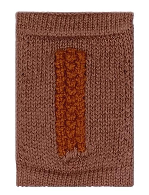 Knitted Letter I, Rose Smallstuff Brown