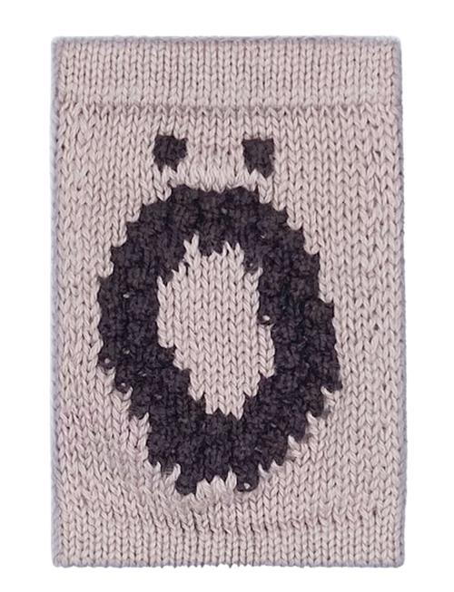 Knitted Letter Ö, Nature Smallstuff Cream