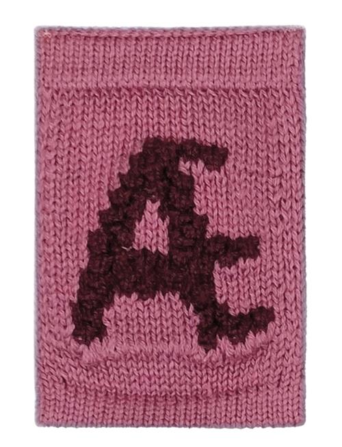 Knitted Letter Æ, Rose Smallstuff Pink