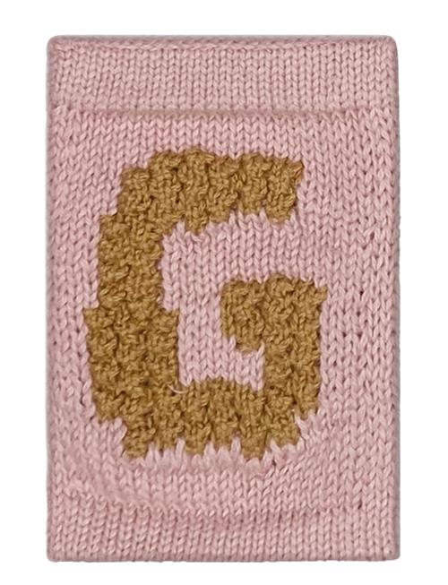 Se Smallstuff Knitted Letter G, Rose Smallstuff Pink ved Booztlet