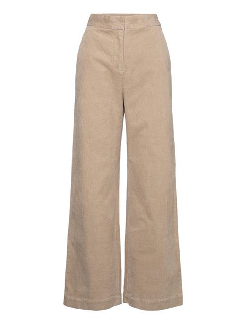 Se MSCH Copenhagen Mschgeggo Hw Pants MSCH Copenhagen Beige ved Booztlet