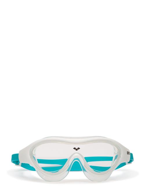 Arena The Mask Jr Clear-White-Lightblue Arena Blue