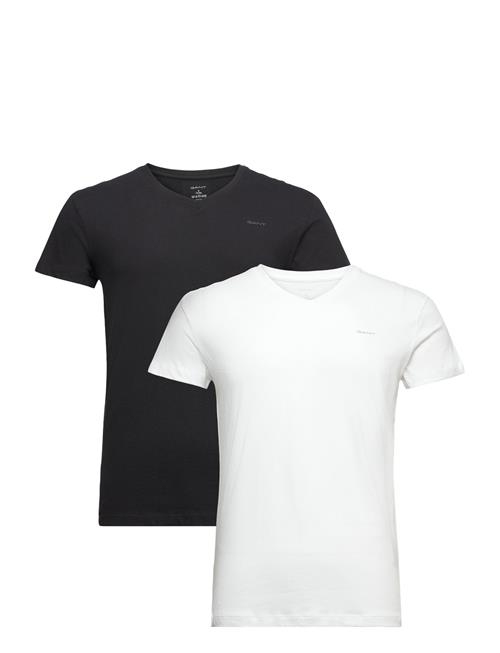 GANT V-Neck T-Shirt 2-Pack GANT White