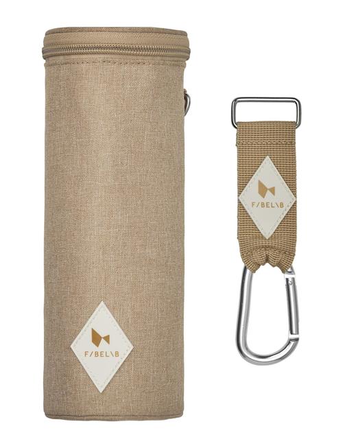 Fabelab Insulated Bottle Bag W. Pram Strap Fabelab Beige