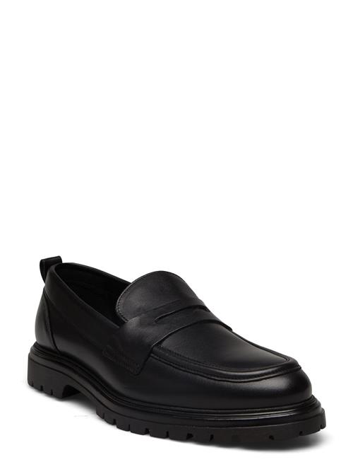 Se Bianco Biagil Penny Loafer Soft Texas Bianco Black ved Booztlet