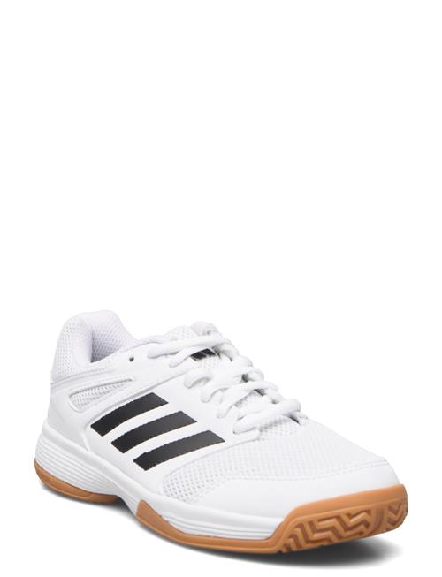 Se adidas Performance Speedcourt K Adidas Performance White ved Booztlet