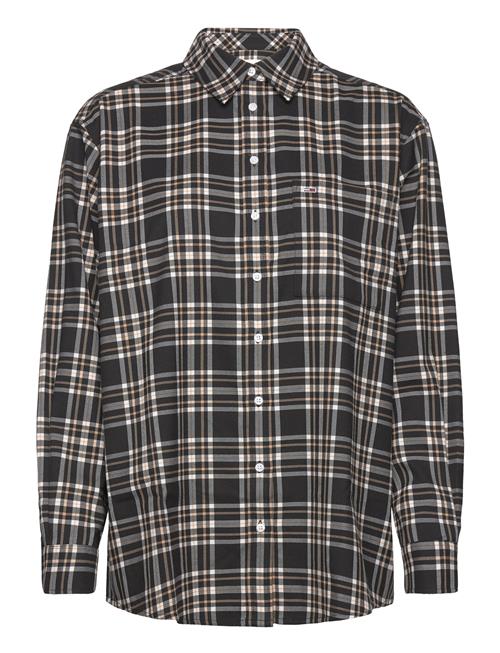 Tommy Jeans Tjw Check Overshirt Tommy Jeans Black