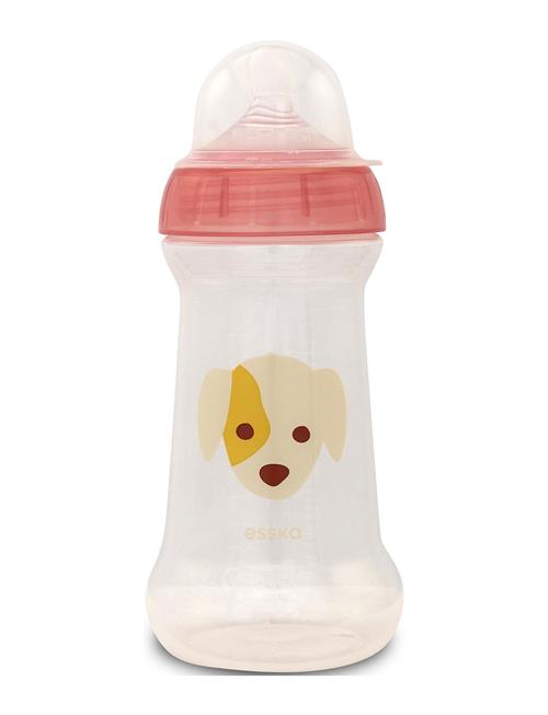 Esska Feeding Bottle Esprit 330 Ml, Pink Dog Esska Pink