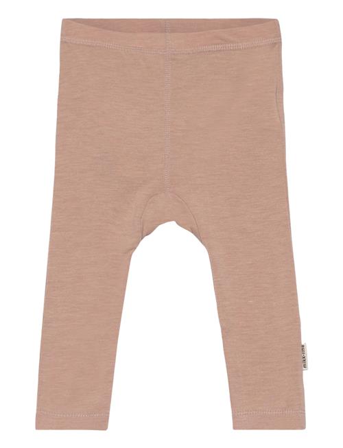 Se mikk-line Wool/Bamboo Legging Mikk-line Brown ved Booztlet