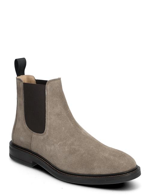 Se ANGULUS Booties - Flat - With Elastic ANGULUS Grey ved Booztlet