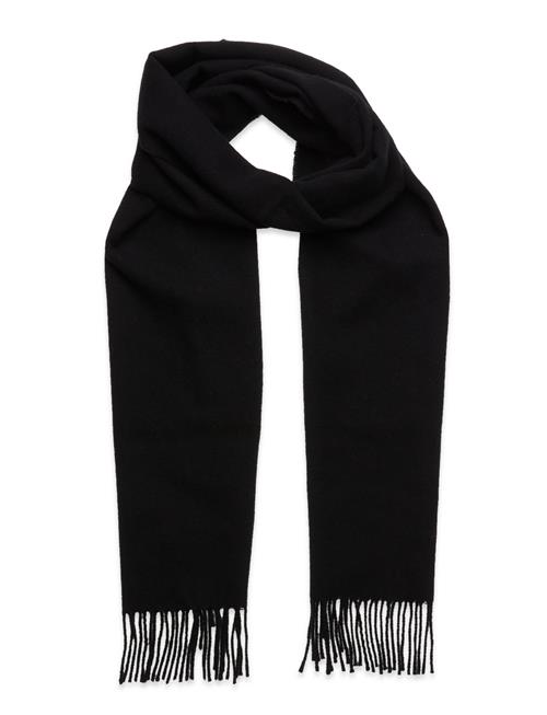 Se GANT Unisex. Wool Scarf GANT Black ved Booztlet