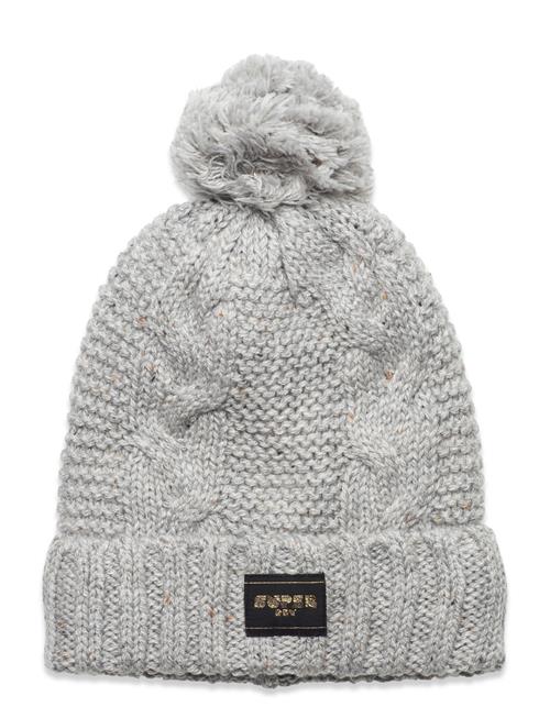 Superdry Cable Knit Beanie Hat Superdry Grey