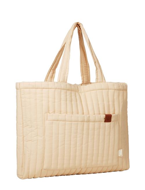 Fabelab Quilted Tote Bag - Wheat Fabelab Coral