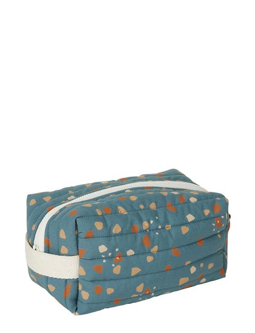 Se Fabelab Quilted Toiletry Bag - Cobblest Fabelab Blue ved Booztlet