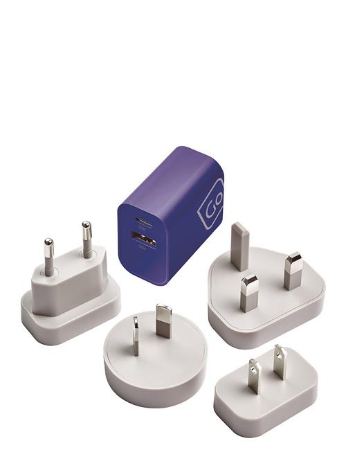 Go Travel Worldwide Usb-A & Usb-C Charger Go Travel Blue