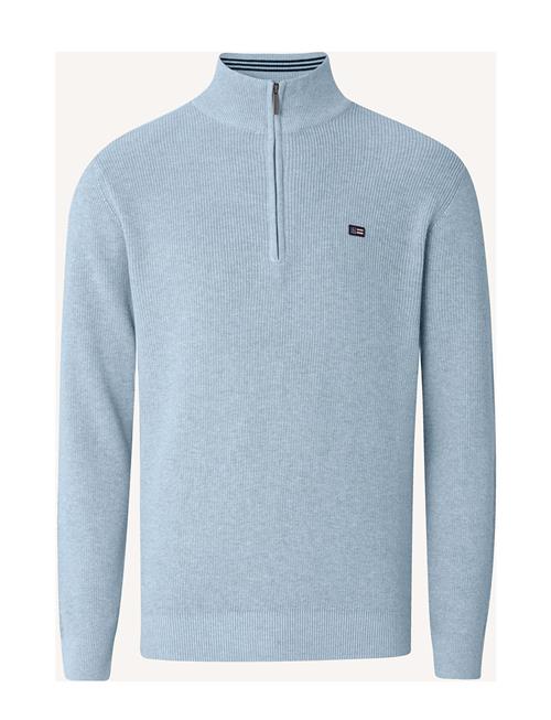 Lexington Clothing Clay Cotton Half-Zip Sweater Lexington Clothing Blue