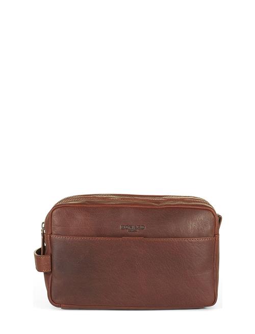 Howard London Toiletry Bag Hayden Howard London Brown