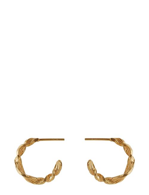 Pernille Corydon Small Dancing Wave Hoops Pernille Corydon Gold