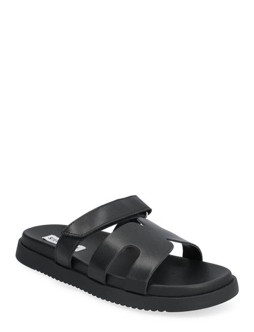 Se Steve Madden Missile Sandal Steve Madden Black ved Booztlet