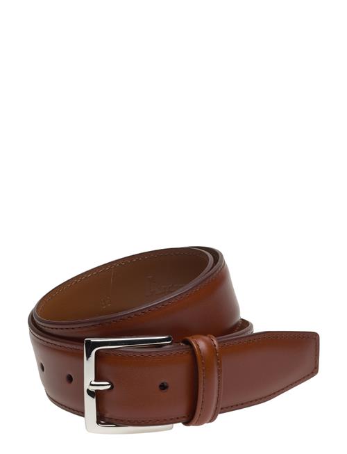 Se Anderson's Classic Tan Stitched Belt Anderson's Brown ved Booztlet