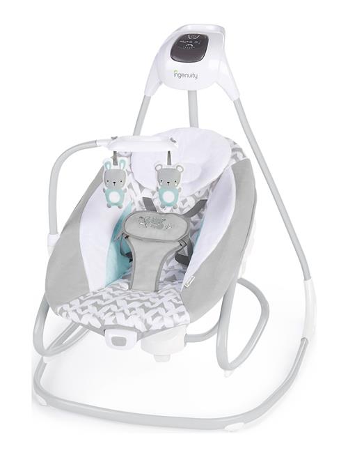 Ingenuity Simplecomfort™ Compact Soothing Swing & Rocker™ - Raylan™ Ingenuity Patterned